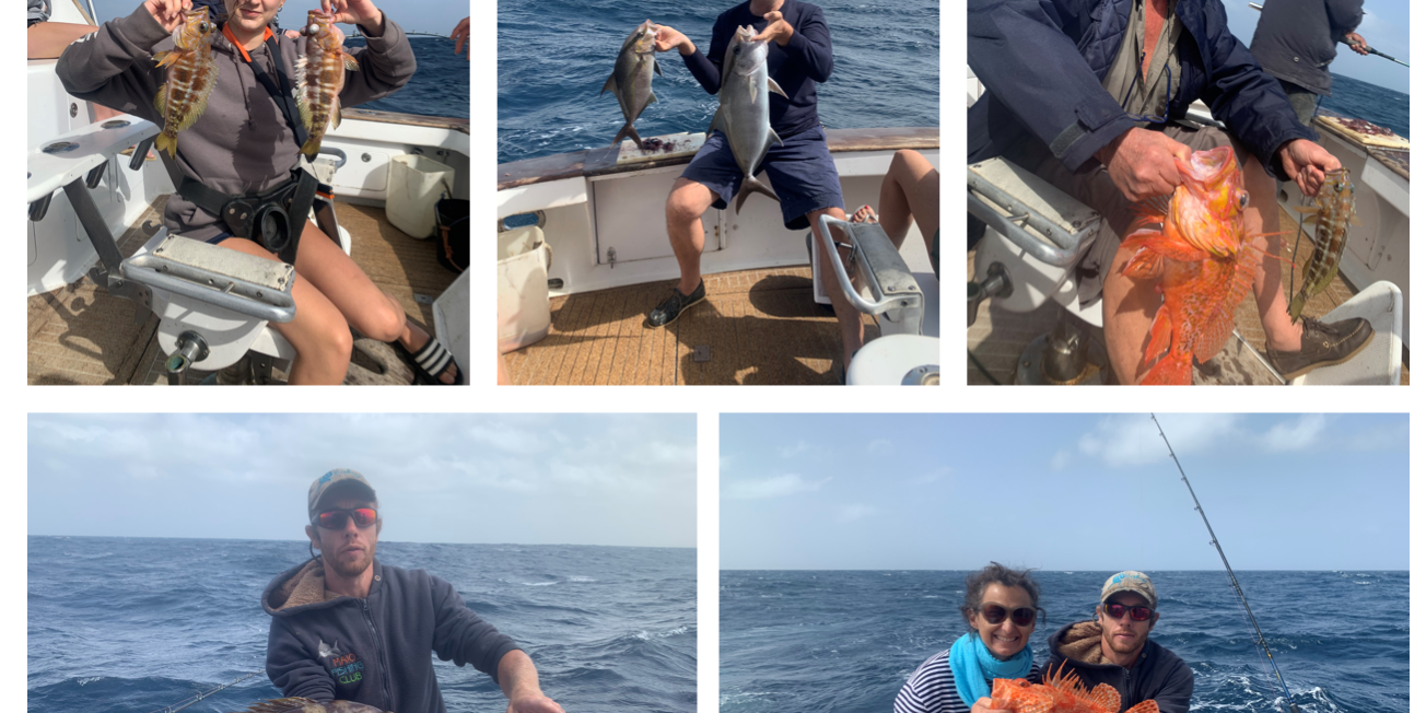 pêcheurs et trophées