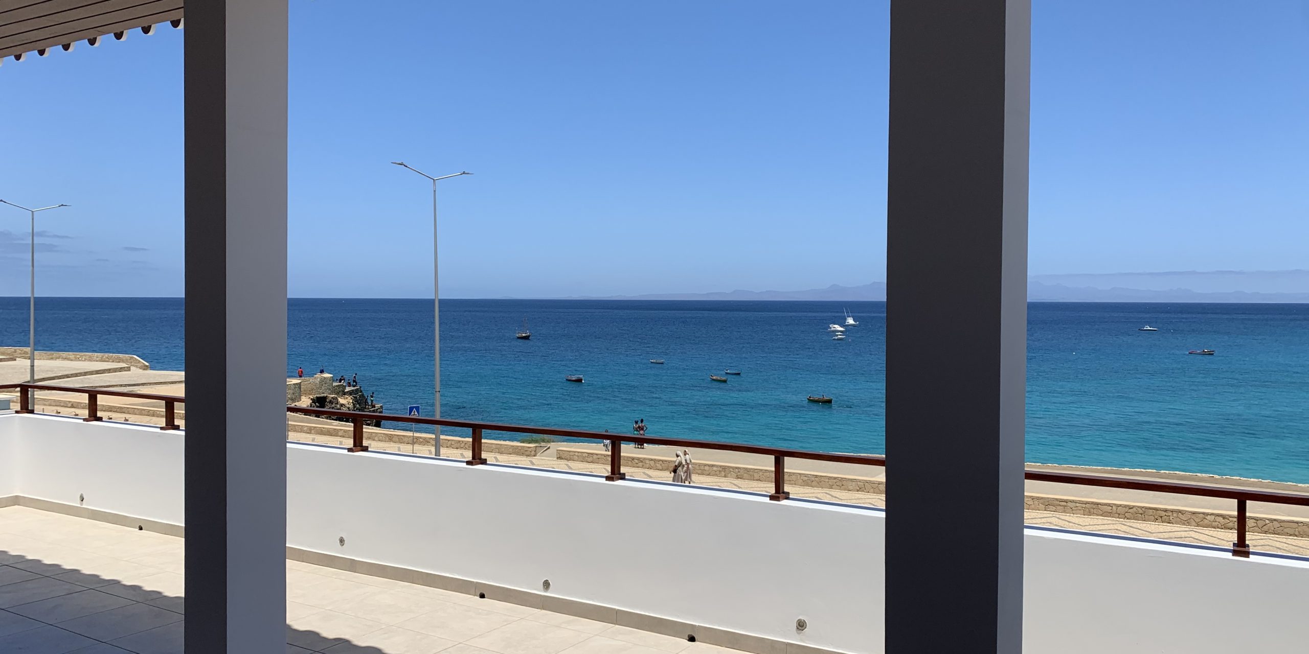 vue sur mer depuis la suite Césaria